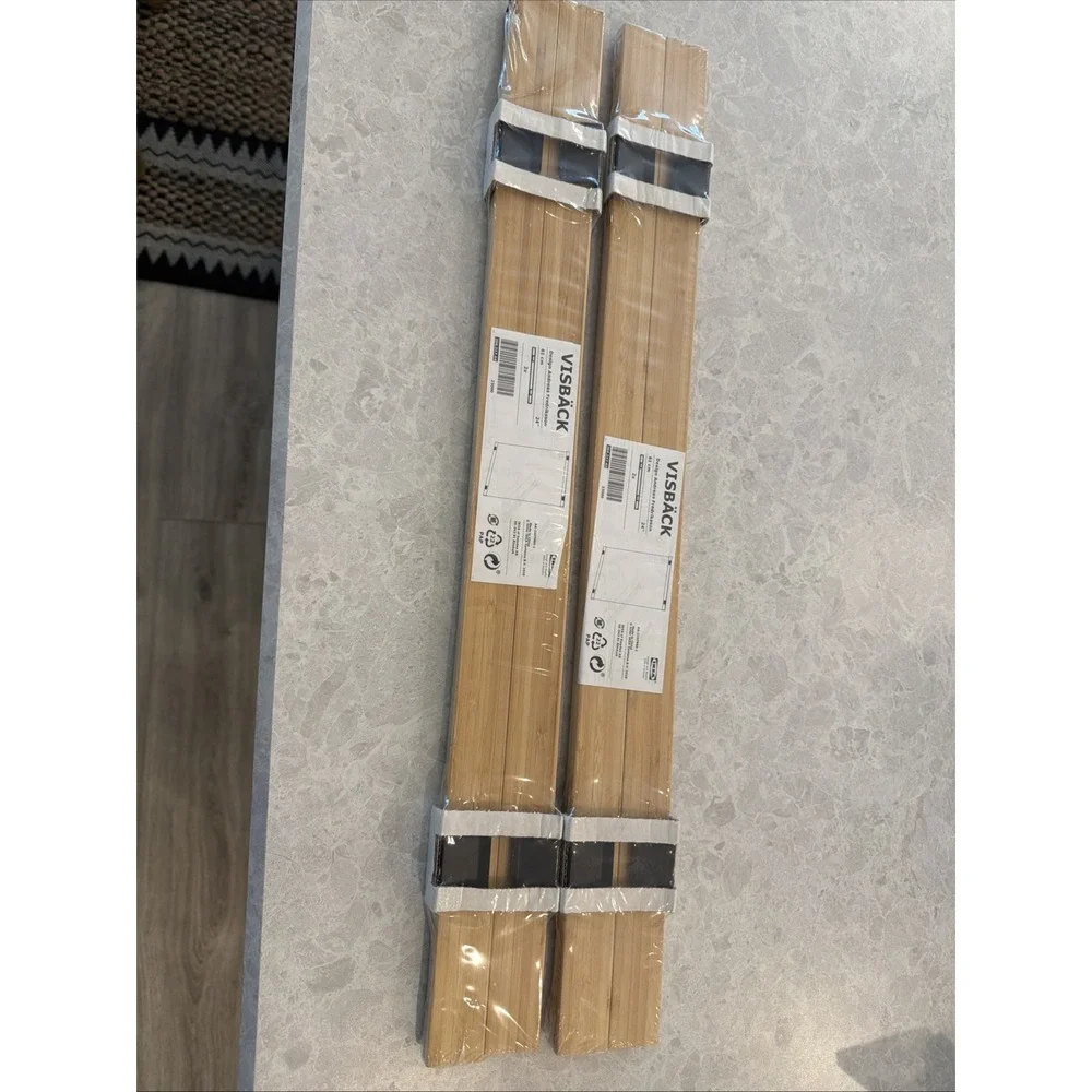 Set Of 2 Ikea Vsec Bamboo 24 Inch Frames